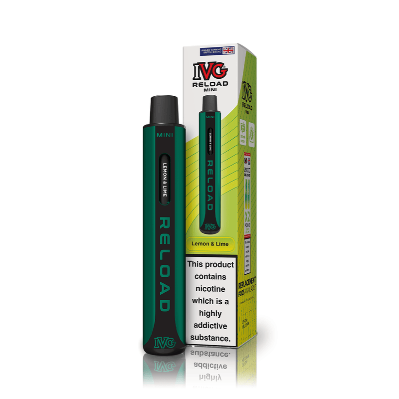 IVG Reload Mini Lemon & Lime Vape Kit