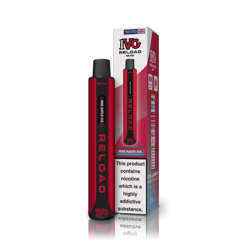 IVG Reload Mini Red Apple Ice Vape Kit