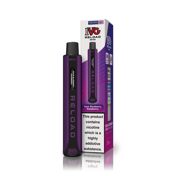 IVG Reload Mini Sour Blueberry Raspberry Vape Kit