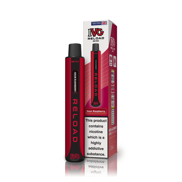IVG Reload Mini Sour Raspberry Vape Kit